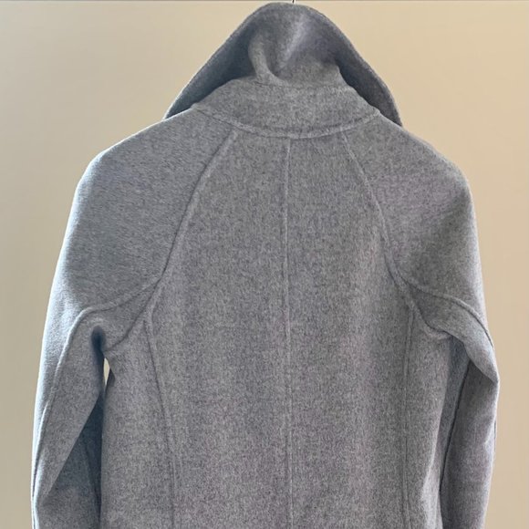 The Reset "R-Label" Double Faced Tie Coat in Grey - XS - Picture 11 of 13